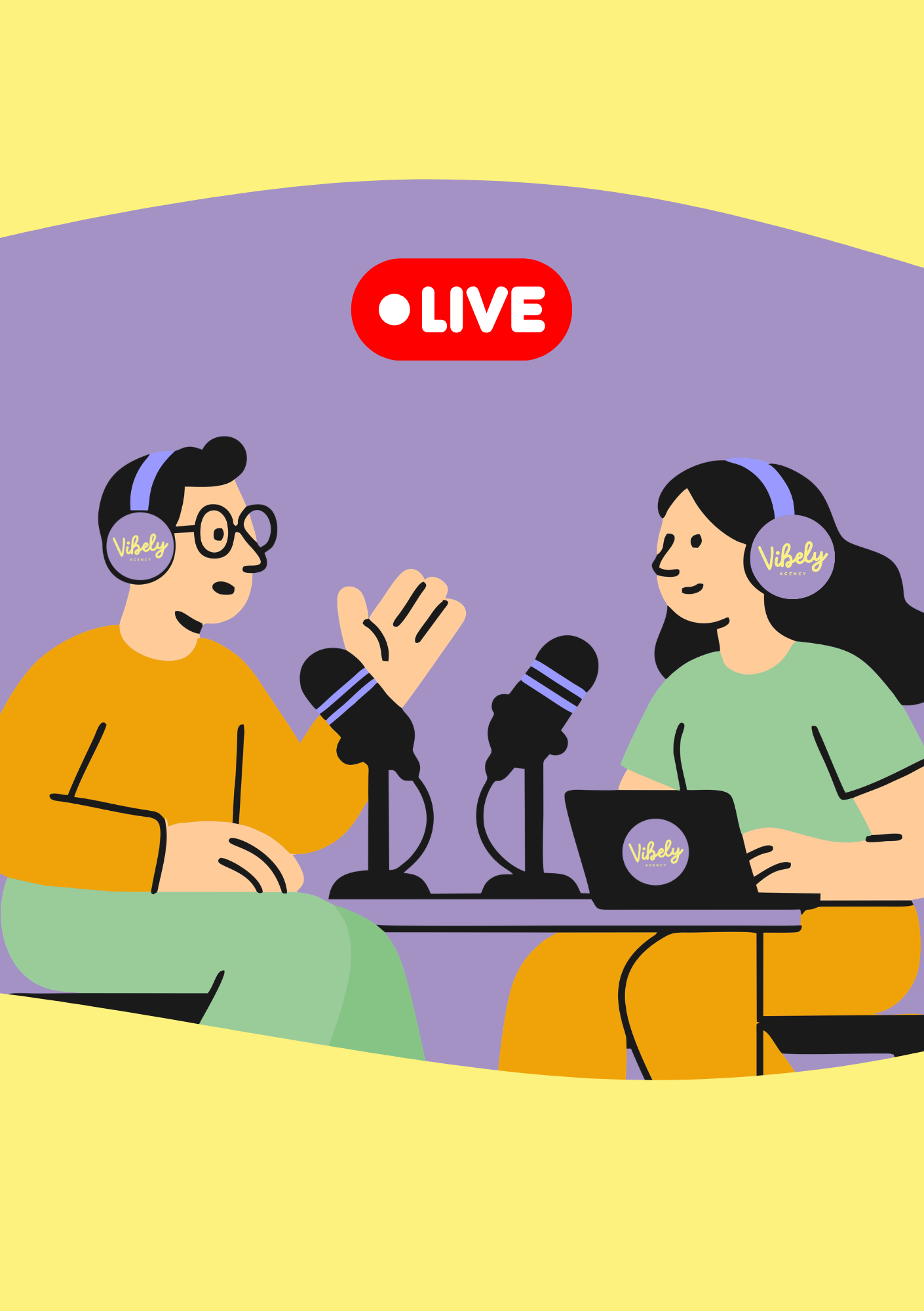 Live Podcasts Are Taking Over Events, Social Media, and Arenas